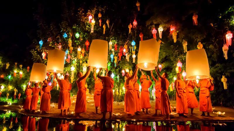 Vesak festival in Sri Lanka
